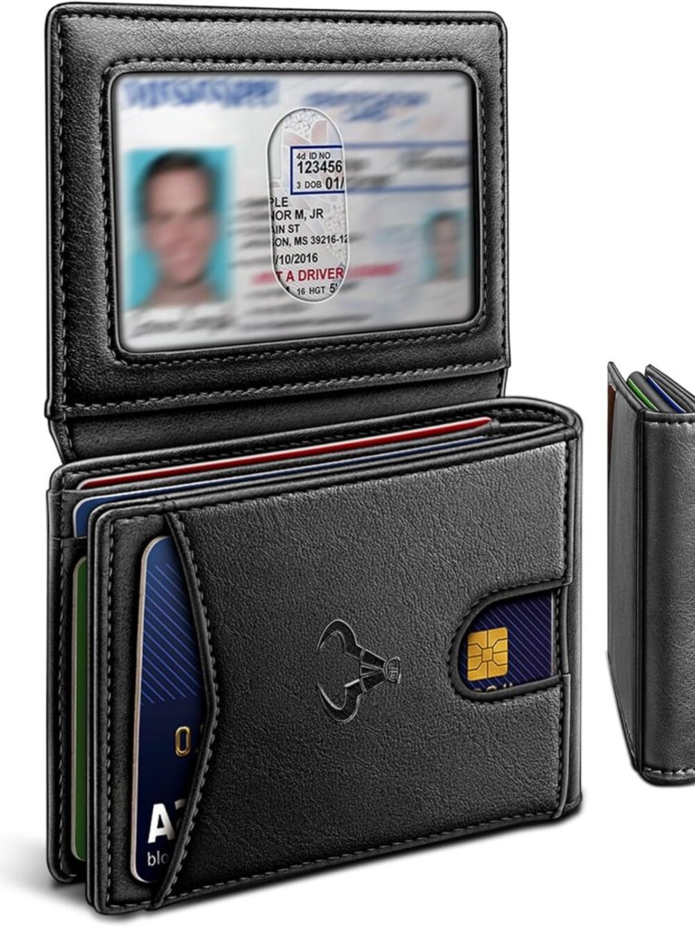 Slim Leather Wallet for Men | RFID Blocking | 11 Card Holder | Gift-Ready Design